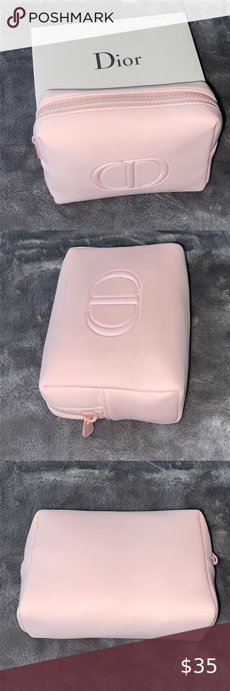 dior lady pink|christian dior pink makeup bag.